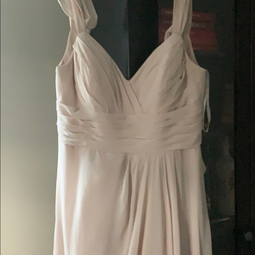 Bill Levkoff Bridesmaid Dress: Champagne